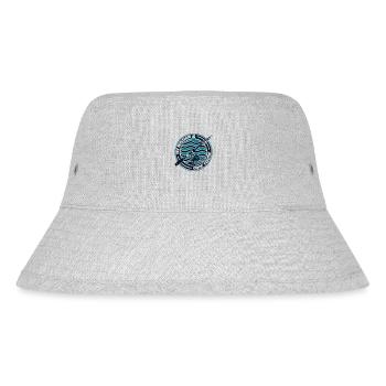 My Mission Is Goin Fishin Spinnfischer - Stanley/Stella recycelter Bucket Hat - Grau meliert - Vorne