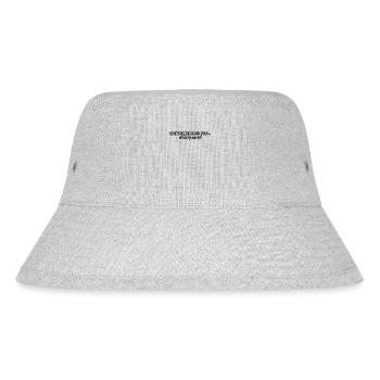 Fitness - Determination: 100%, excuses: 0% - Stanley/Stella Recycled Bucket Hat - heather grey - Front