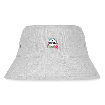 Croatia 2024 Colorful - Stanley/Stella Recycled Bucket Hat - heather grey - Front