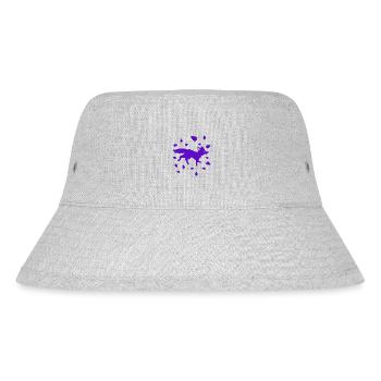 Fox - Animal, Zoo, Animal Lover, Nature Conservation - Stanley/Stella Recycled Bucket Hat - heather grey - Front