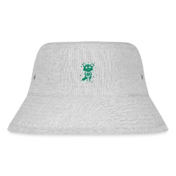 Fox - Animal, Zoo, Animal Lover, Nature Conservation - Stanley/Stella Recycled Bucket Hat - heather grey - Front