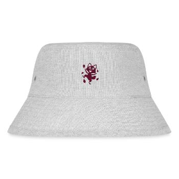 Fox - Animal, Zoo, Animal Lover, Nature Conservation - Stanley/Stella Recycled Bucket Hat - heather grey - Front