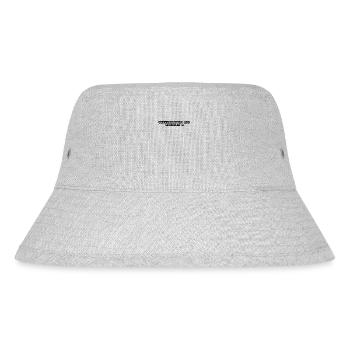 Fitness - Determination: 100%, excuses: 0% - Stanley/Stella Recycled Bucket Hat - heather grey - Front