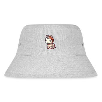 Licorne Style Kawaii - Bob recyclé Stanley/Stella - gris chiné - Devant