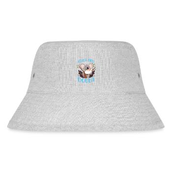 Doula Birth Worker Koala - Stanley/Stella recycelter Bucket Hat - Grau meliert - Vorne