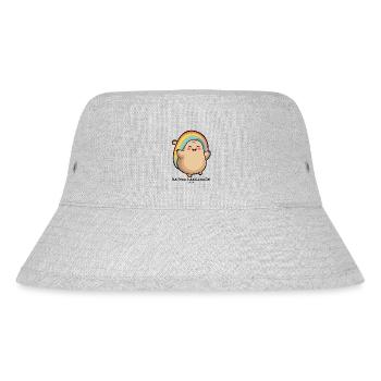Super mignon avec un chapeau mexicain - Bob recyclé Stanley/Stella - gris chiné - Devant