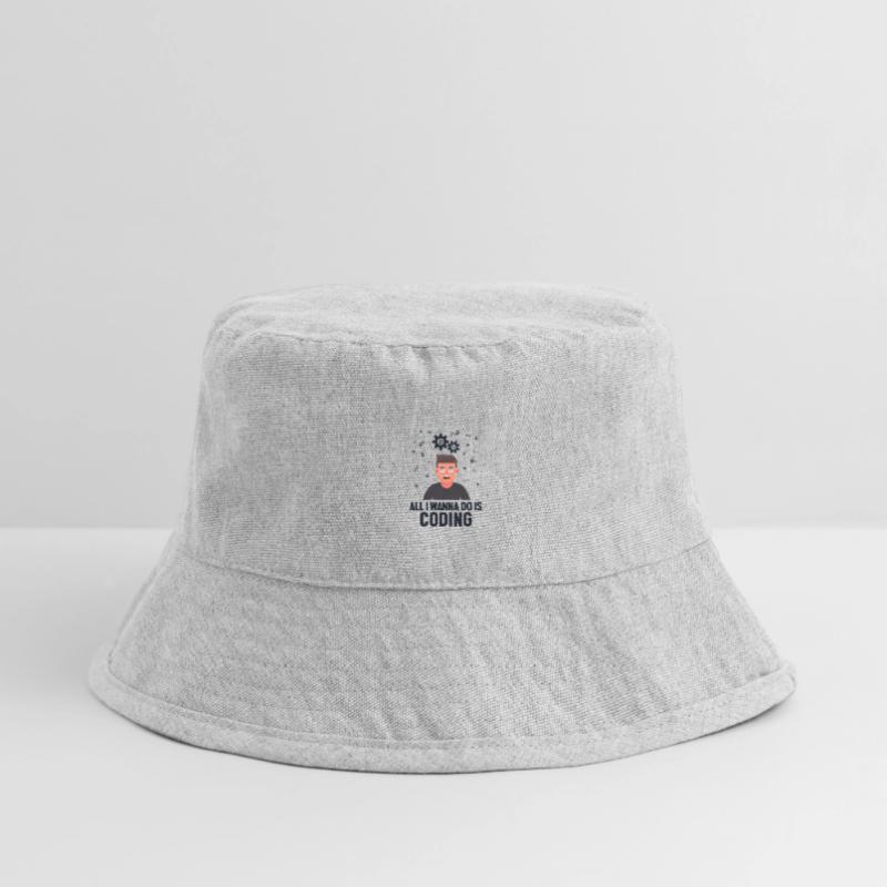 All I Wanna Do is Coding Developer Coder Stanley/Stella recycelter Bucket Hat