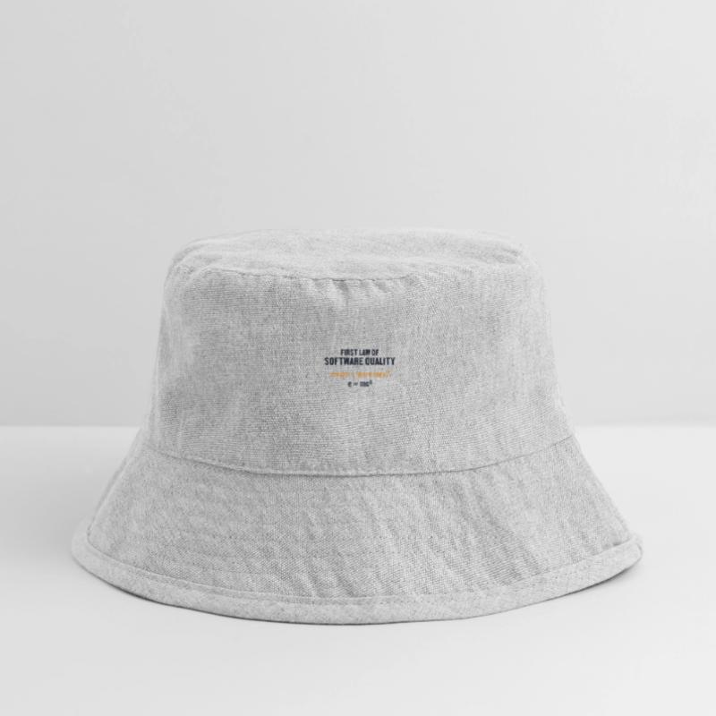 First Law of Software Quality Developer Coder Stanley/Stella recycelter Bucket Hat