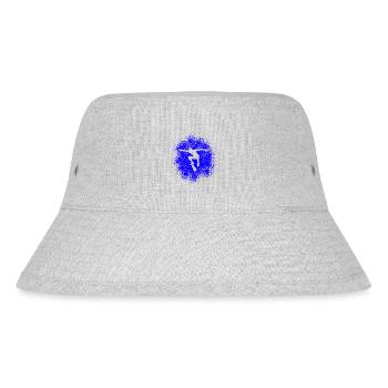 Skater Flip Trick Skateboard - Stanley/Stella Recycled Bucket Hat - heather grey - Front