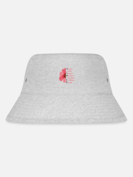 Nurse Midwife Birth Worker - Stanley/Stella recycelter Bucket Hat - Grau meliert