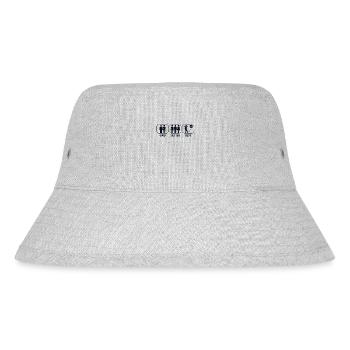 gut besser besser beste axt werfen axt werfen spiel - Stanley/Stella recycelter Bucket Hat - Grau meliert - Vorne