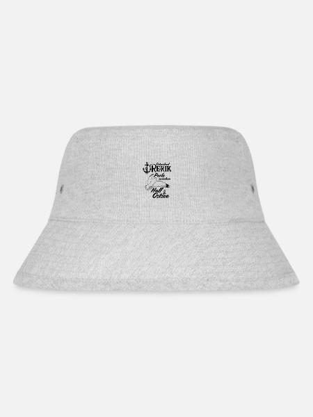 Rerik Ostseebad Rerik Perle zwischen Haff & Ostsee - Stanley/Stella recycelter Bucket Hat - Grau meliert