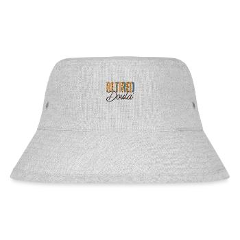 Doula Birth Worker Retirement - Stanley/Stella recycelter Bucket Hat - Grau meliert - Vorne