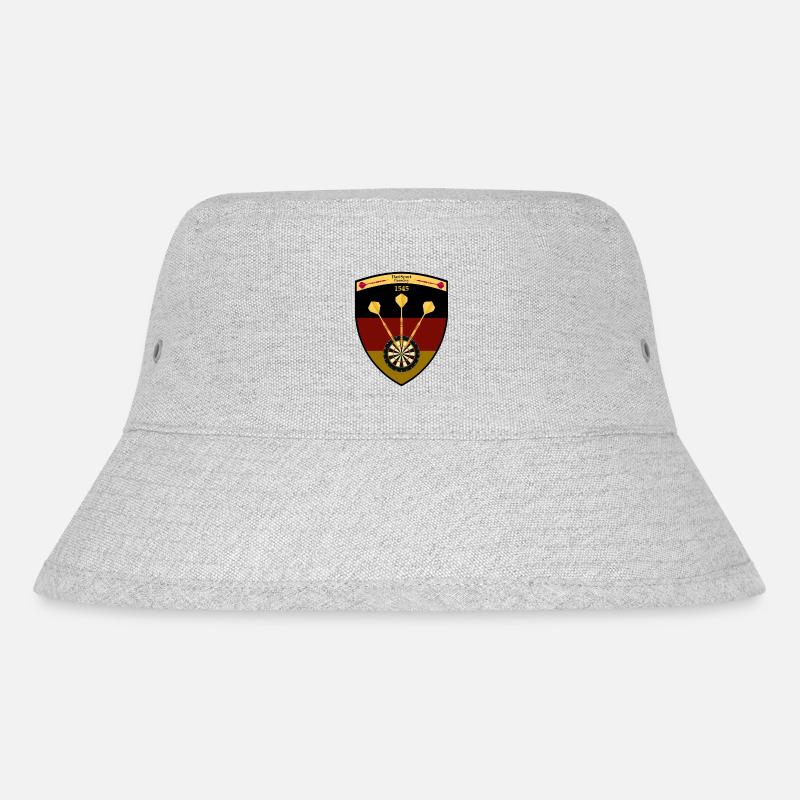 Dart Sport Germany 1545 - Stanley/Stella recycelter Bucket Hat - Grau meliert