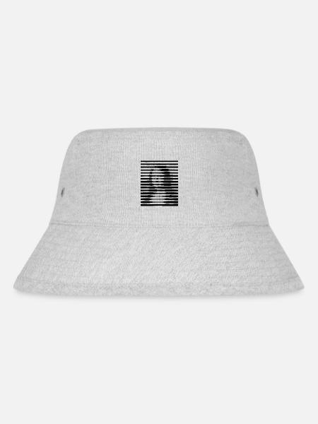 MONA - Stanley/Stella recycelter Bucket Hat - Grau meliert