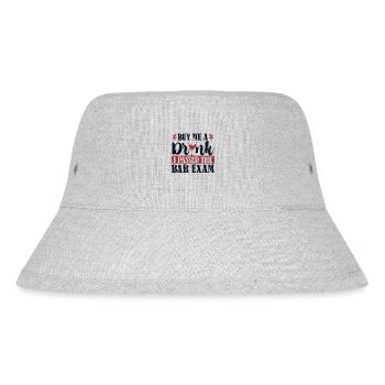 Buy Me A Drink I Passed The Bar Exam Attorney - Stanley/Stella Recycled Bucket Hat - heather grey - Front