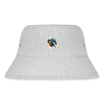 Gorilla Soccer Sports Team - Stanley/Stella Recycled Bucket Hat - heather grey - Front