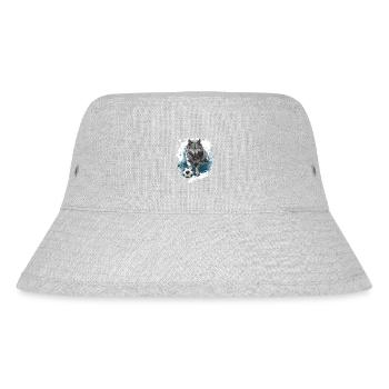 Wolf Soccer Sports Team - Stanley/Stella Recycled Bucket Hat - heather grey - Front