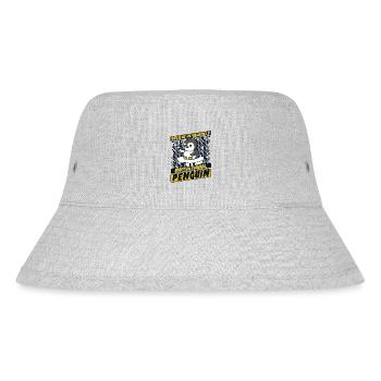 Believe In Yourself Motivational Penguin Seabird - Stanley/Stella Recycled Bucket Hat - heather grey - Front