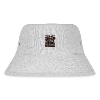 Trainspotting Zug Liebhaber Züge - Stanley/Stella recycelter Bucket Hat - Grau meliert - Vorne