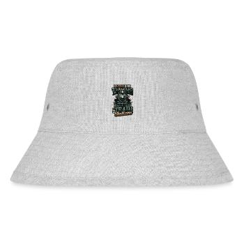 Trainspotting Zug Liebhaber Züge - Stanley/Stella recycelter Bucket Hat - Grau meliert - Vorne
