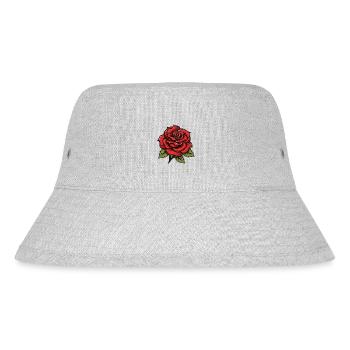 Rose Symbole Amour - Bob recyclé Stanley/Stella - gris chiné - Devant
