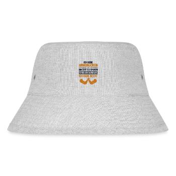 Armdrücken hat immer Recht Techniques Exercise - Stanley/Stella recycelter Bucket Hat - Grau meliert - Vorne