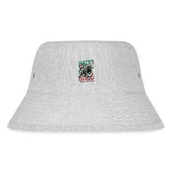 Finanzielle Freiheit Aktien Investor Börse - Stanley/Stella recycelter Bucket Hat - Grau meliert - Vorne