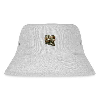 Trainspotting Zug Liebhaber Züge - Stanley/Stella recycelter Bucket Hat - Grau meliert - Vorne