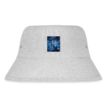 Enter the Forest - Stanley/Stella Recycled Bucket Hat - heather grey - Front