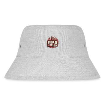 So sieht der beste Opa der Welt aus - Großvater - Stanley/Stella recycelter Bucket Hat - Grau meliert - Vorne
