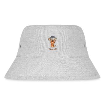 I Work Hard So My Cat Can Have A Better Life - Stanley/Stella recycelter Bucket Hat - Grau meliert - Vorne