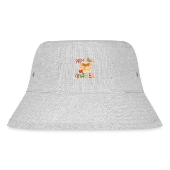 Pancake Lover Kids Pancake Maker - Stanley/Stella Recycled Bucket Hat - heather grey - Front
