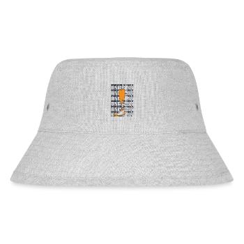 Denken Sie daran, es zu nehmen Kniebeugen künstliche Beine Bein - Stanley/Stella recycelter Bucket Hat - Grau meliert - Vorne