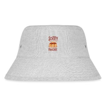 Pancake Lover Kids Sorry I Wasn't - Stanley/Stella recycelter Bucket Hat - Grau meliert - Vorne
