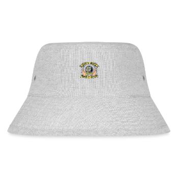 Life Is Great Gold Makes It Better Prospecting - Stanley/Stella Recycled Bucket Hat - heather grey - Front
