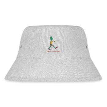 HAVE A NOSE DAY - Stanley/Stella Recycled Bucket Hat - heather grey - Front