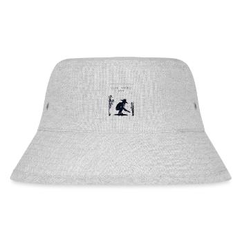 Gold Panning Chinese Hanzi Prospecting Miner Gold - Stanley/Stella Recycled Bucket Hat - heather grey - Front