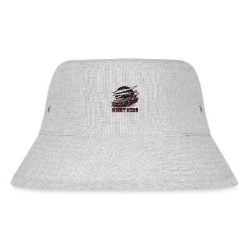 Scrappy JDM Road Racing Night Kids Car - Stanley/Stella Recycled Bucket Hat - heather grey - Front