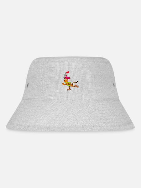 Skating with the Tiger - Stanley/Stella Recycled Bucket Hat - heather grey