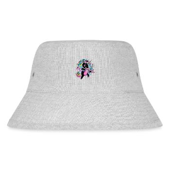 Unicorn Violin Instrument Violinist Fiddler Violin - Stanley/Stella Recycled Bucket Hat - heather grey - Front