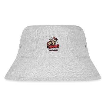 Parodie: Sarkastische Commies wollen nur Ihr Geld - Stanley/Stella recycelter Bucket Hat - Grau meliert - Vorne
