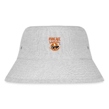 Pancake Lover Kids Pancake - Stanley/Stella Recycled Bucket Hat - heather grey - Front