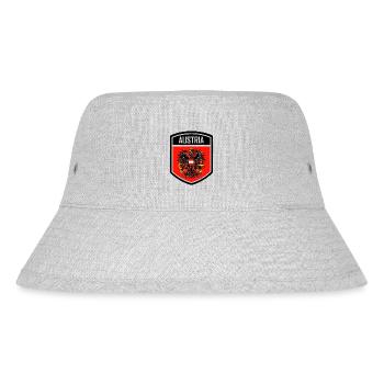 Austria Europe Alps Landmark Vienna - Stanley/Stella Recycled Bucket Hat - heather grey - Front