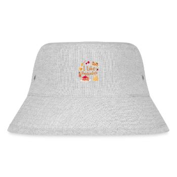 Amoureux des crêpes Les enfants J’aime les crêpes - Bob recyclé Stanley/Stella - gris chiné - Devant