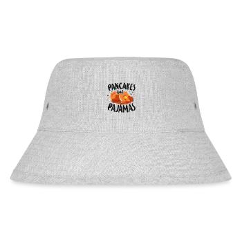 Pancake Lover Kids Pancakes & - Stanley/Stella recycelter Bucket Hat - Grau meliert - Vorne