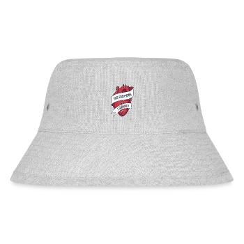 This Scar Means I Survived Transplant Open Heart - Stanley/Stella Recycled Bucket Hat - heather grey - Front