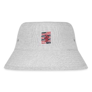 Enthält Aftermarket-Teile Katheter Open Heart - Stanley/Stella recycelter Bucket Hat - Grau meliert - Vorne