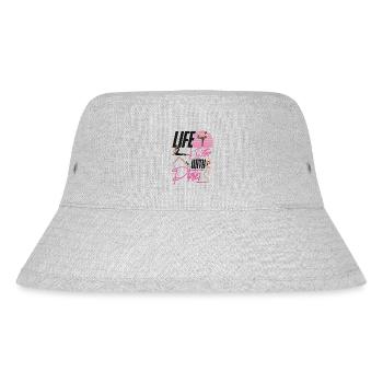 Pilates Instructor Teacher Life Is - Stanley/Stella Recycled Bucket Hat - heather grey - Front