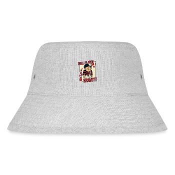 Well Played Gravity Broken Bone Broken Finger - Stanley/Stella Recycled Bucket Hat - heather grey - Front
